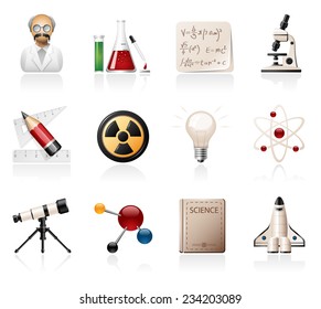 Science icons