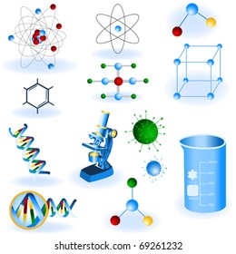 Science icons