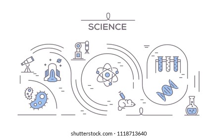 Science Icons Concept