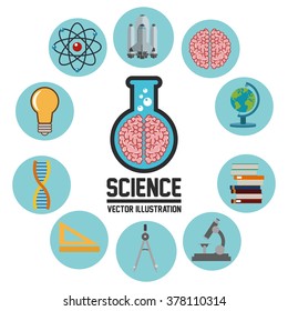 Science icons design 