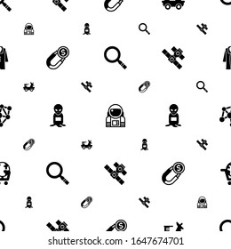 los iconos de la ciencia se ajustan perfectamente. Incluido el Amplificador editable, astronauta, palomar, Atraer, alien, estación espacial, iconos de red neuronal. iconos científicos para la web y el móvil.