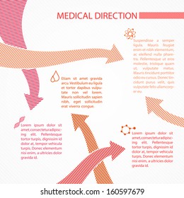 Science infographic design. Vector illustration.