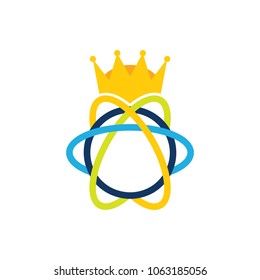 Science King Logo Icon Design