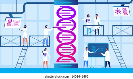 Research Laboratory Chemical Medical Laboratory Scientists Stock Vector ...