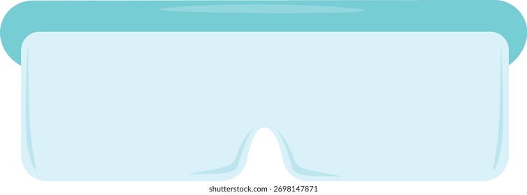 Science-Lab-Ausrüstung einzeln auf weißem Hintergrund. Vektorgrafik	