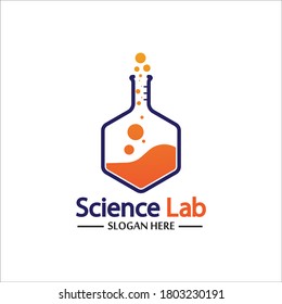 Lab Talk Vector Logo Template Stock Vector (Royalty Free) 313296932