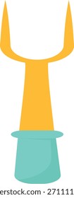 Science Laboratory Equipment. Cartoon Vector Illustration
