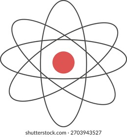 Ciencia de equipos de laboratorio con diseño plano. Elemento de Vector