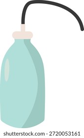 Ciencia de equipos de laboratorio. Vector ilustración de dibujos animados.