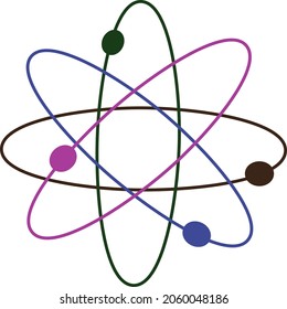 Science laboratory icons on white background. vector