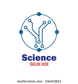 Science laboratory logo