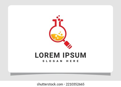 Inspiración de diseño de plantillas de logotipos de laboratorio de ciencias