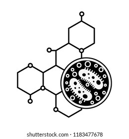 science laboratory petri dish bacteria molecule
