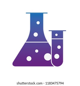 science laboratory test tube beaker flask
