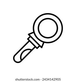 Science and Laboratory Vector Line Icon Design