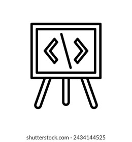 Science and Laboratory Vector Line Icon Design
