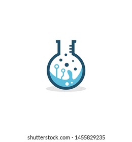 Science Labs Logo Vector Template Stock Vector (Royalty Free ...