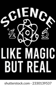 Science like magic But Real eps cut file for cutting machine