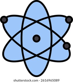 Science Line Filled Vector Icon Design