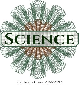 Science linear rosette