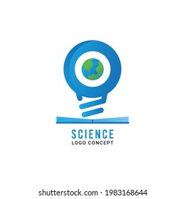 Science Logo Concept Vector Illustration Stock Vector (Royalty Free ...