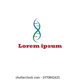 science logo or flat science logo