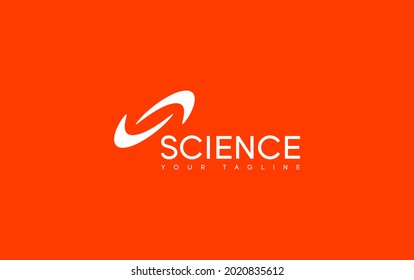 Science logo icon design template vector elements for your company brand. line style