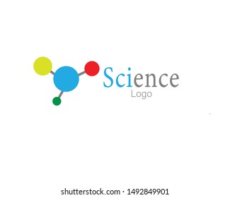 Science logo with isolated background
