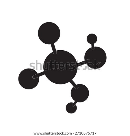 Science Logo Set Bio Nero Lab Emblem Molecule Icon