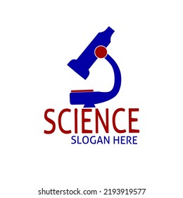 Wissenschaftslogo mit einfachem Design