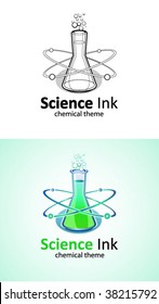 Science logo vector