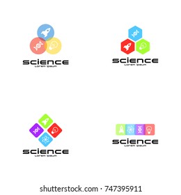 Science Logo Vector Art