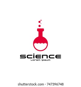 Science Logo Vector Art