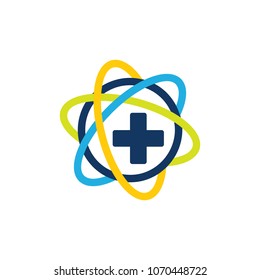 Science Medical Logo Icon Design