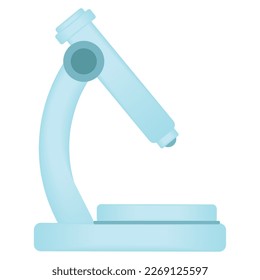 Science-Mikroskop-Symbol einzeln