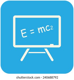 Science, modern flat icon