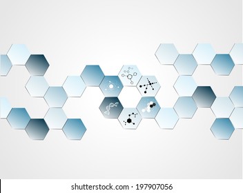  Science molecular structure abstract background 