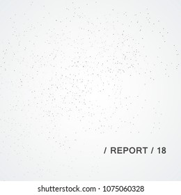 Science molecular structure with connected points and technology background.
