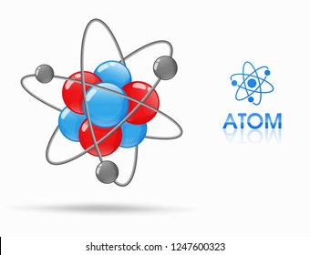 The science of molecular studies of atoms consists of protons, neutrons and electrons. Orbit around