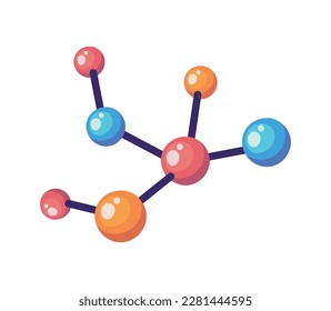 science molecule atom icon design