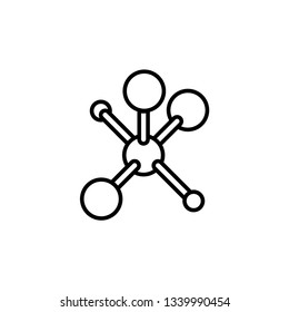 science, molecule icon 