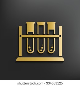 Science on dark background,clean vector