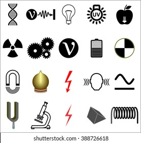 Science related icons