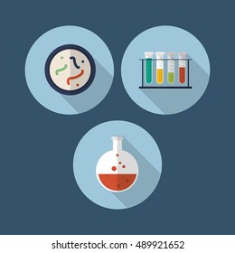 science related icons image