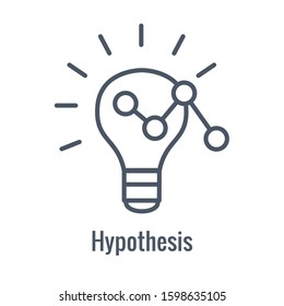 2,726 Hypothesis icon Images, Stock Photos & Vectors | Shutterstock