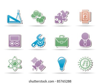 Science and Research Icons - Vector Icon set