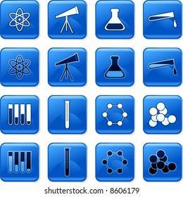 science rollover buttons
