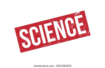 Science Rubber Stamp Seal Vector
