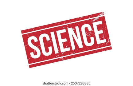 Science Rubber Stamp Seal Vector