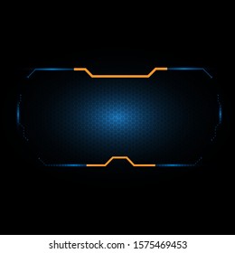 science screen frame and honeycomb mesh technology blue circuit innovation